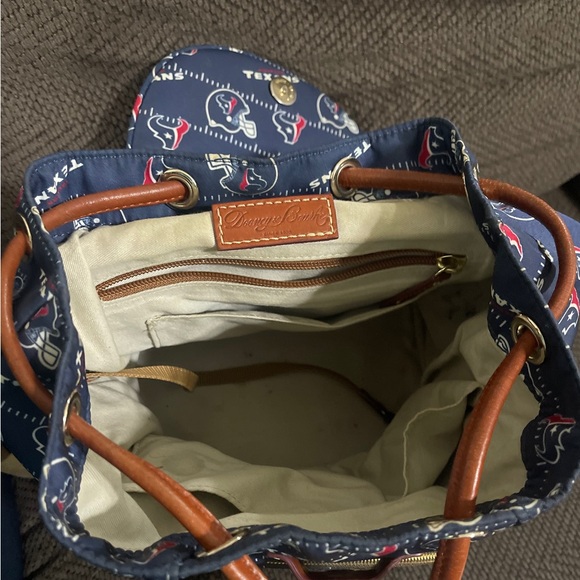 Dooney & Bourke NFL Texans Backpack Purse - Picture 5 of 6